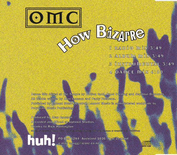 OMC : How Bizarre (CD, Maxi)
