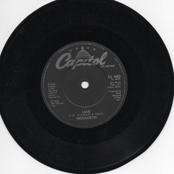 Megadeth : Anarchy In The U.K. (7", Single)