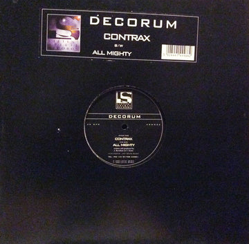 Decorum : Contrax / All Mighty (12")