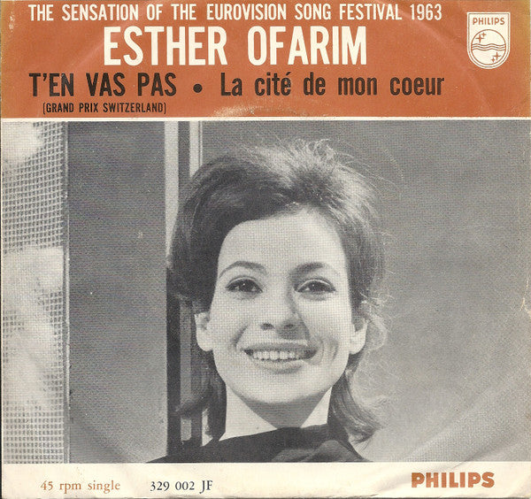 Esther Ofarim : T'en Vas Pas (7", Single)