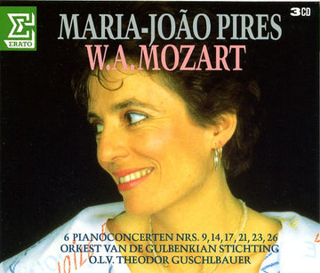 Maria-João Pires, Wolfgang Amadeus Mozart : Pianoconcerten (3xCD)