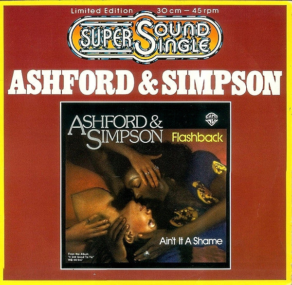 Ashford & Simpson : Flashback / Ain't It A Shame (12", Single, Ltd)