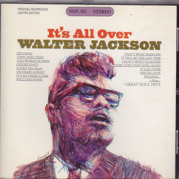 Walter Jackson : It's All Over (CD, Album, RE)