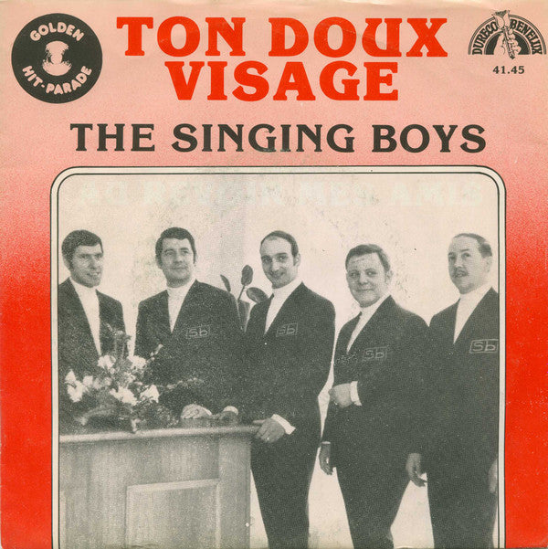 The Singing Boys : Ton Doux Visage (7", Single, RE)