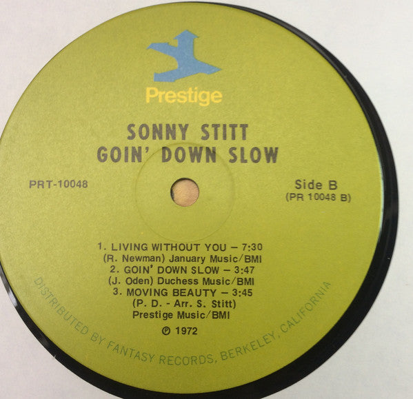 Sonny Stitt : Goin' Down Slow (LP)