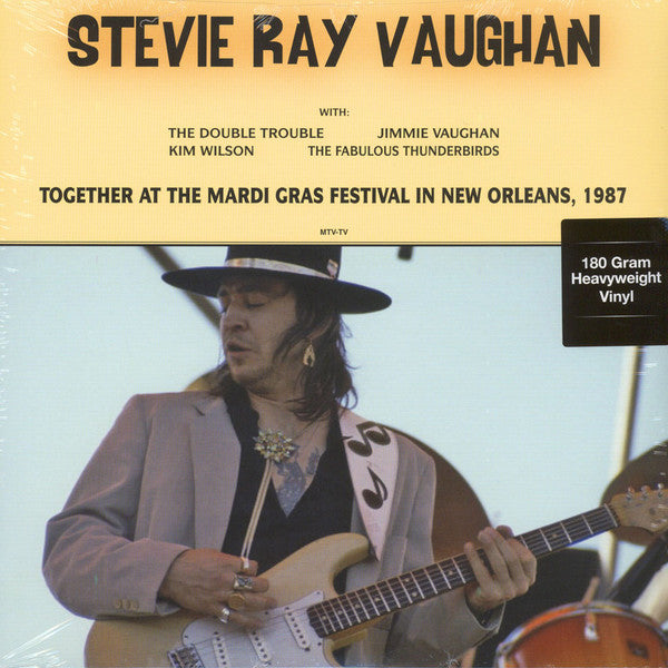 Stevie Ray Vaughan : Together At The Mardi Gras Festival In New Orleans, 1987 (LP, Album, Unofficial, 180)