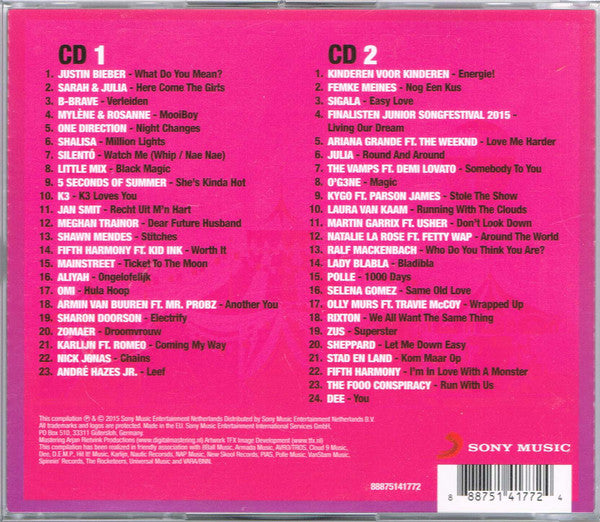 Various : Kidszone 2015 (2xCD, Comp)