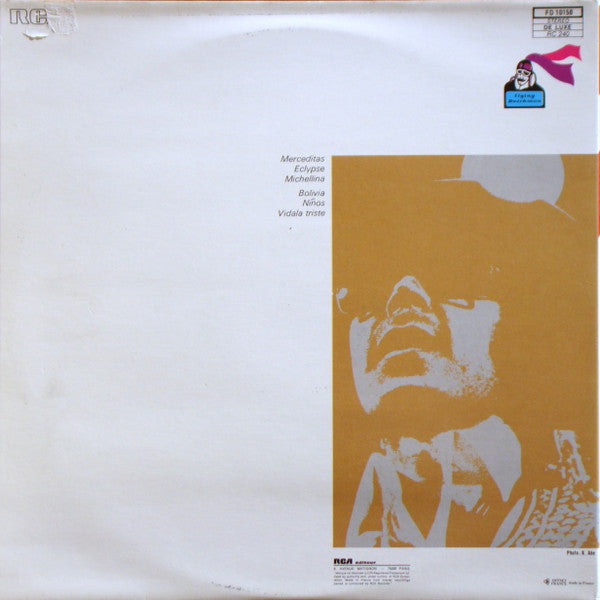 Gato Barbieri : Bolivia (LP, Album, RE, Gat)