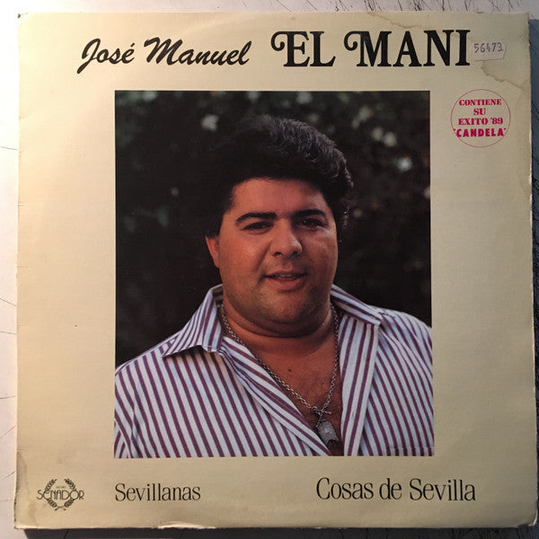 José Manuel "El Mani" : Sevillanas - Cosas De Sevilla (LP, Album, RP)