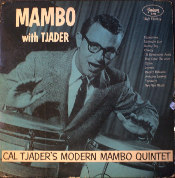 Cal Tjader's Modern Mambo Quintet : Mambo With Tjader (LP, Album, Red)