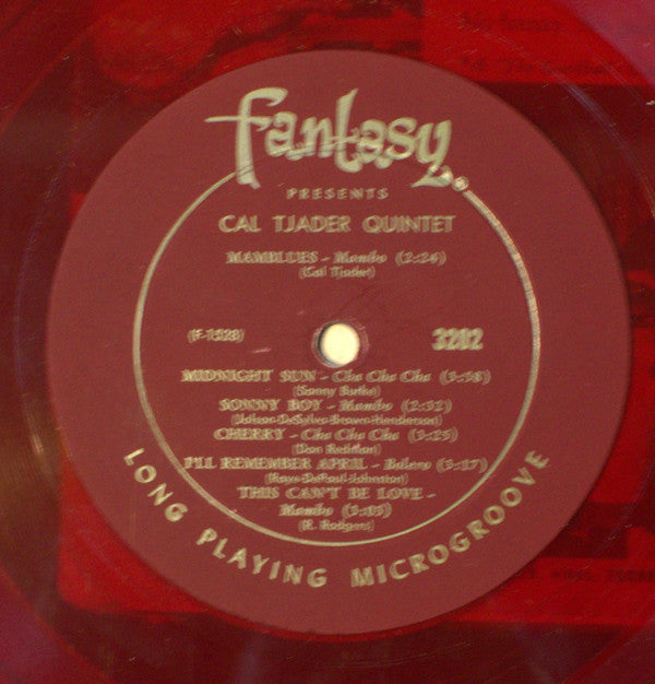 Cal Tjader's Modern Mambo Quintet : Mambo With Tjader (LP, Album, Red)