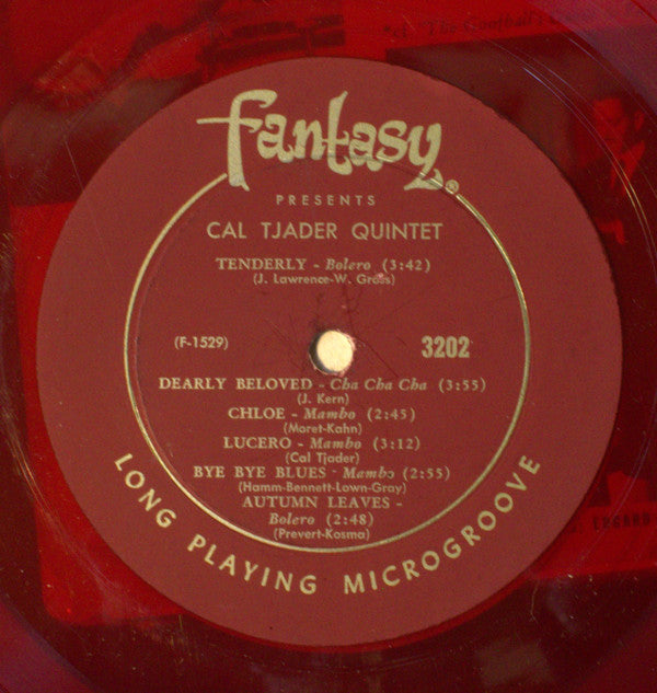 Cal Tjader's Modern Mambo Quintet : Mambo With Tjader (LP, Album, Red)