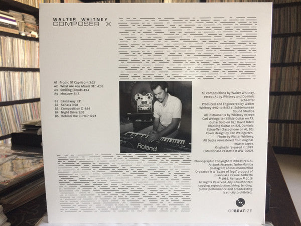 Walter Whitney : Composer X (LP, Album, Ltd, RE, RM)