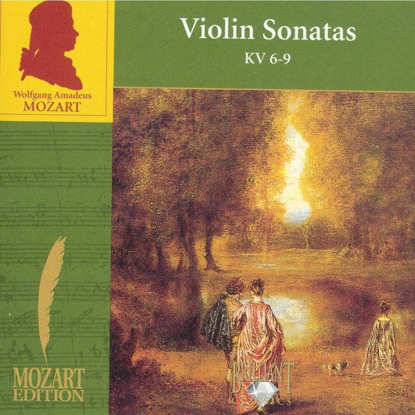 Wolfgang Amadeus Mozart, Pieter-Jan Belder, Rémy Baudet : Violin Sonatas KV 6-9 (CD)