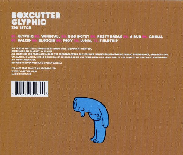 Boxcutter : Glyphic (CD, Album)