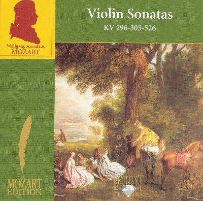 Wolfgang Amadeus Mozart : Violin Sonatas KV 296-305-526 (CD)