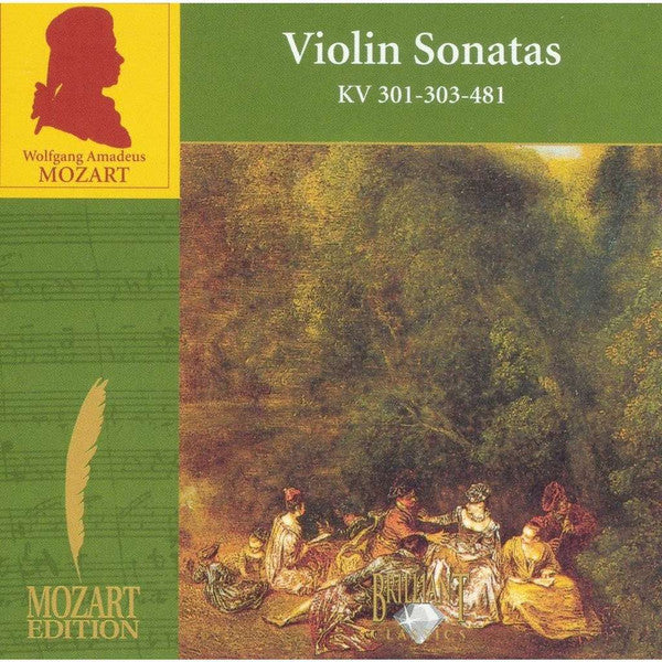 Wolfgang Amadeus Mozart : Violin Sonatas KV 301-303-481 (CD)