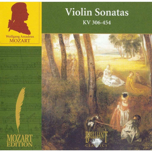 Wolfgang Amadeus Mozart : Violin Sonatas KV 306-454 (CD)