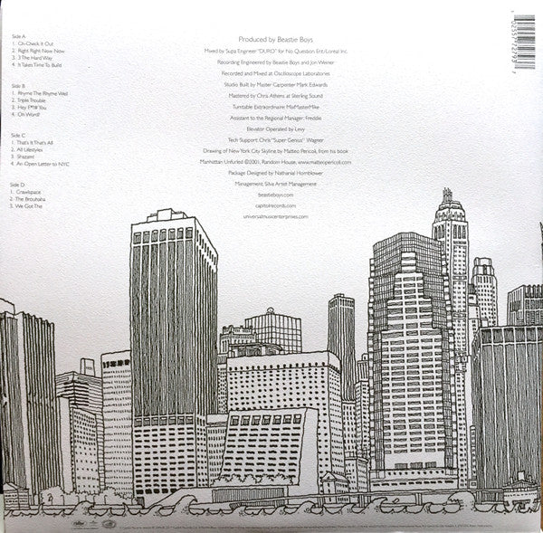 Beastie Boys : To The 5 Boroughs (2xLP, Album, RE, Gat)