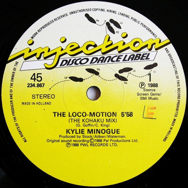 Kylie Minogue : The Loco-Motion (12")