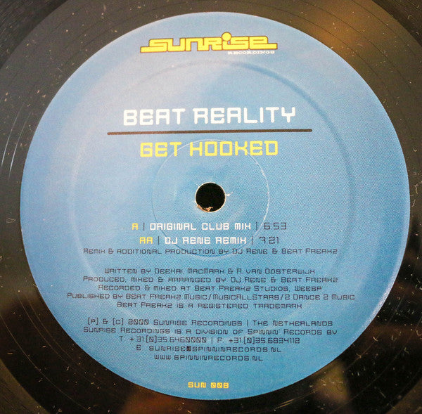 Beat Reality : Get Hooked (12")