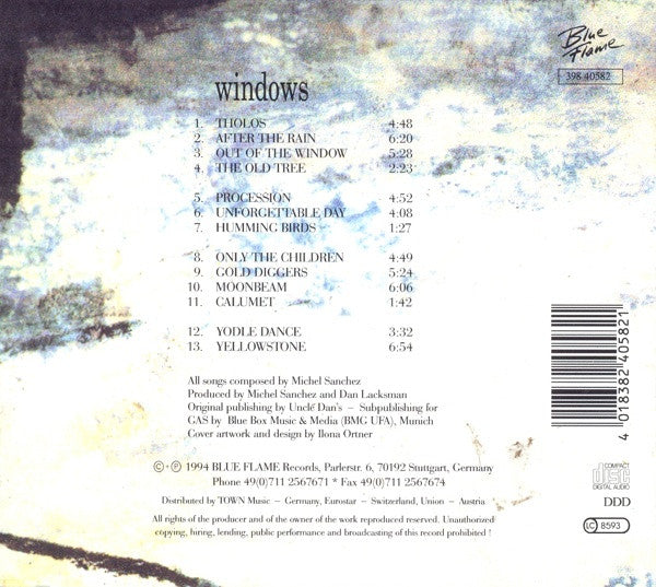 Michel Sanchez : Windows (CD, Album)