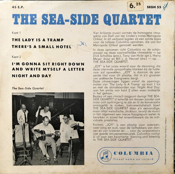 The Sea-Side Quartet : Joy ! (7", EP)