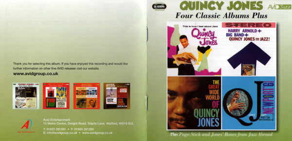 Quincy Jones : Four Classic Albums Plus (2xCD, Comp)