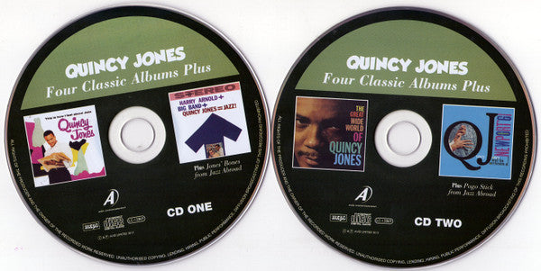 Quincy Jones : Four Classic Albums Plus (2xCD, Comp)