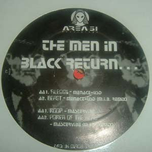 Menace & USD / Mastervibe : The Men In Black Return. . . (12")