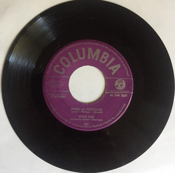 Edith Piaf : Marie La Française / Tant Qu'Il Y Aura Des Jours (7", Single)