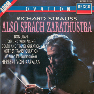 Richard Strauss - Wiener Philharmoniker, Herbert von Karajan : Also Sprach Zarathustra / Don Juan / Tod Und Verklärung  (CD, Comp, RM)