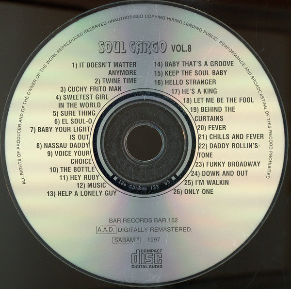 Various : Soul Cargo Vol.8 (CD, Comp, RM)