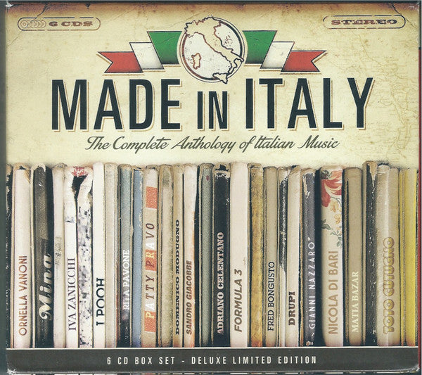 Various : Made In Italy (The Complete Anthology Of Italian Music) (6xCD, Comp)