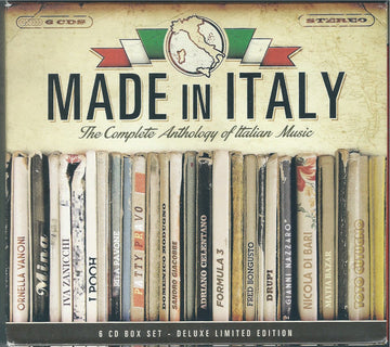 Various : Made In Italy (The Complete Anthology Of Italian Music) (6xCD, Comp)