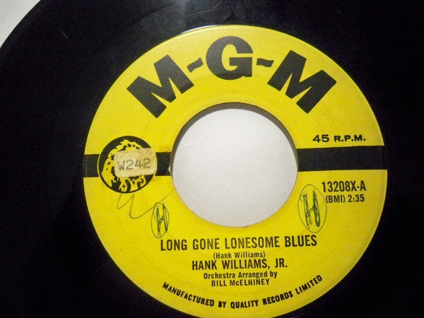 Hank Williams Jr. : Doesn't Anybody Know My Name (7", Single)
