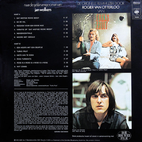 Rogier van Otterloo M.m.v. Louis Van Dyke Trio : Turks Fruit (LP, Album)