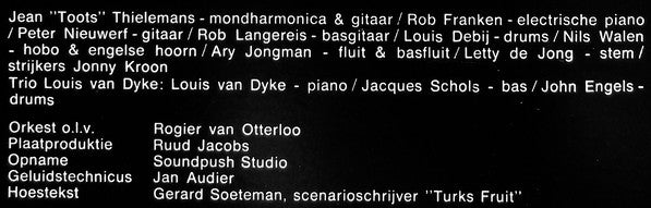 Rogier van Otterloo M.m.v. Louis Van Dyke Trio : Turks Fruit (LP, Album)