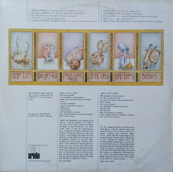Garlic & Peppers : Chili Con Carne (LP, Album)