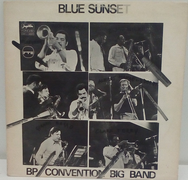 B. P. Convention Big Band : Blue Sunset (LP, Album, RE, RP, Gat)