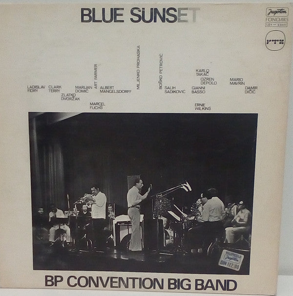 B. P. Convention Big Band : Blue Sunset (LP, Album, RE, RP, Gat)