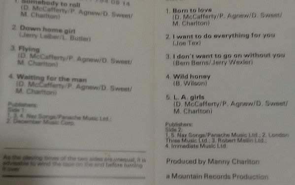 Nazareth (2) : Play 'N' The Game (Cass, Album)