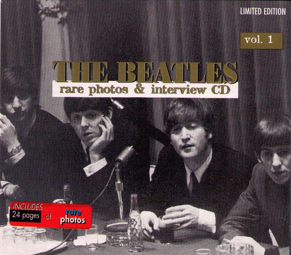 The Beatles : Rare Photos & Interview CD (Vol. 1) (CD, Ltd)