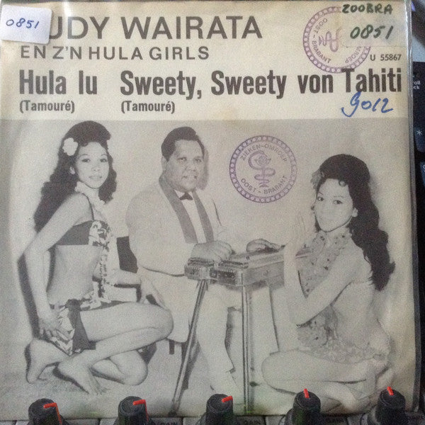 Rudi Wairata En Z'n Hula Girls* : Hula Lu (7", Single)