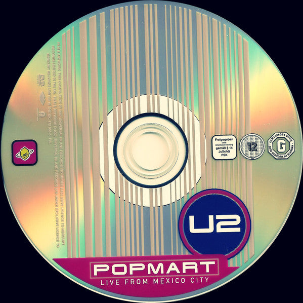 U2 : Popmart Live From Mexico City (DVD-V, Multichannel, PAL)