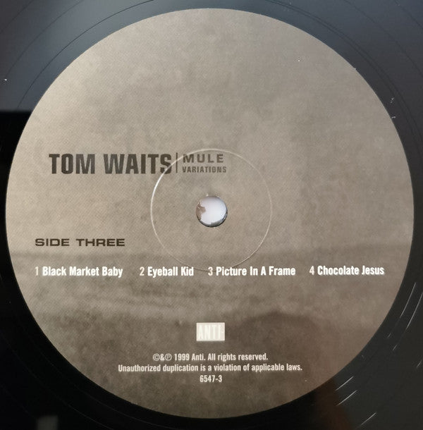 Tom Waits : Mule Variations (2xLP, Album, RE, RM, 180)