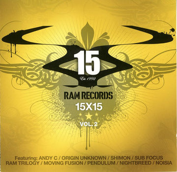 Various : Ram Records 15X15 Vol. 2 (CD, Album, Comp)