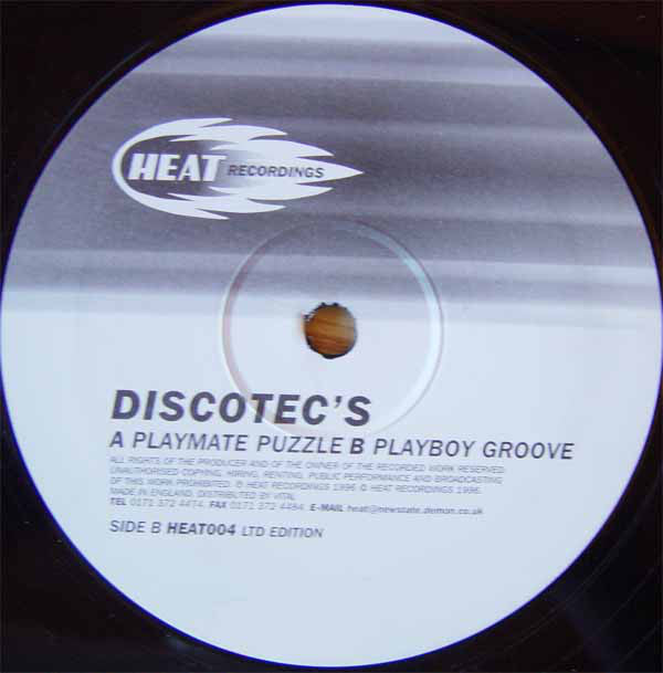 Discotec's : Playmate Puzzle (12", Ltd, Num)