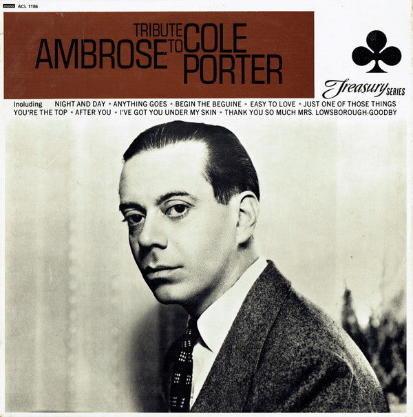 Bert Ambrose : Tribute To Cole Porter (LP, Comp, Mono, RE, Whi)