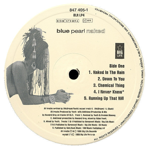 Blue Pearl : Naked (LP, Album)